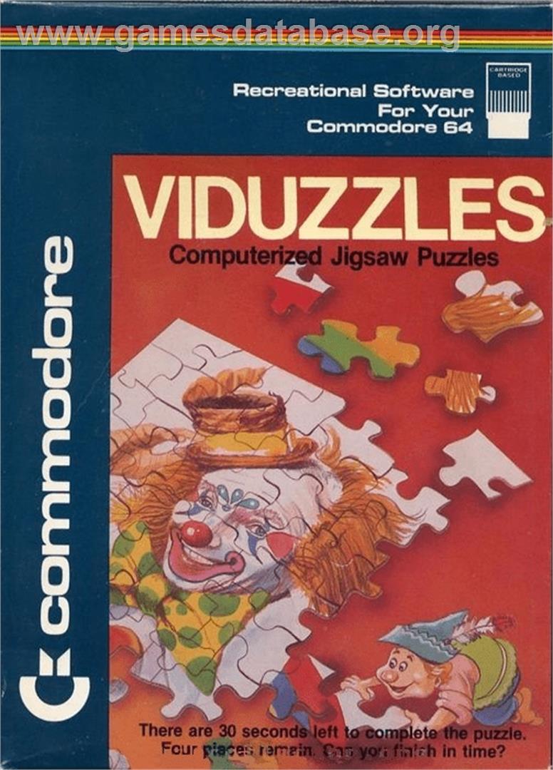 Viduzzles - Commodore 64 - Artwork - Box