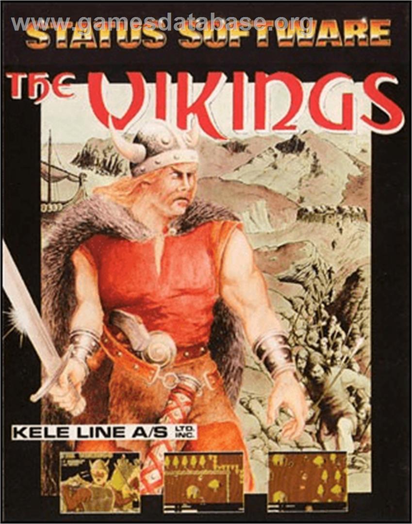 Vikings, The - Commodore 64 - Artwork - Box