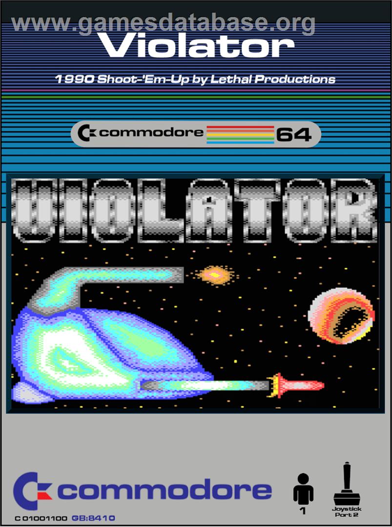 Violator - Commodore 64 - Artwork - Box
