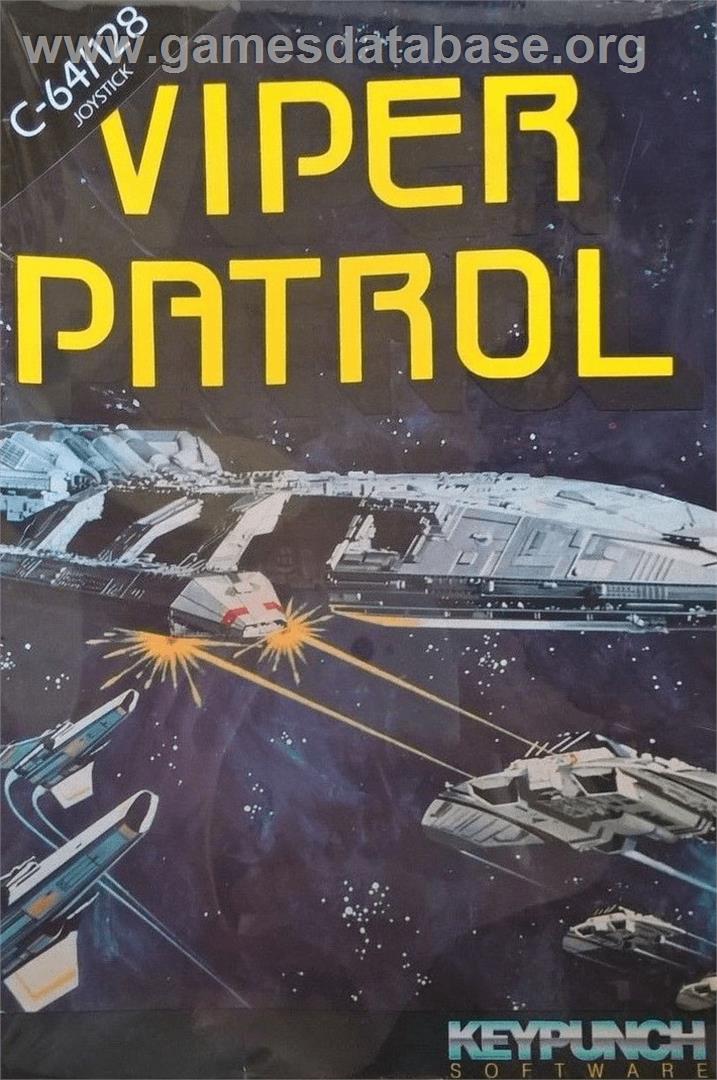 Viper Patrol - Commodore 64 - Artwork - Box