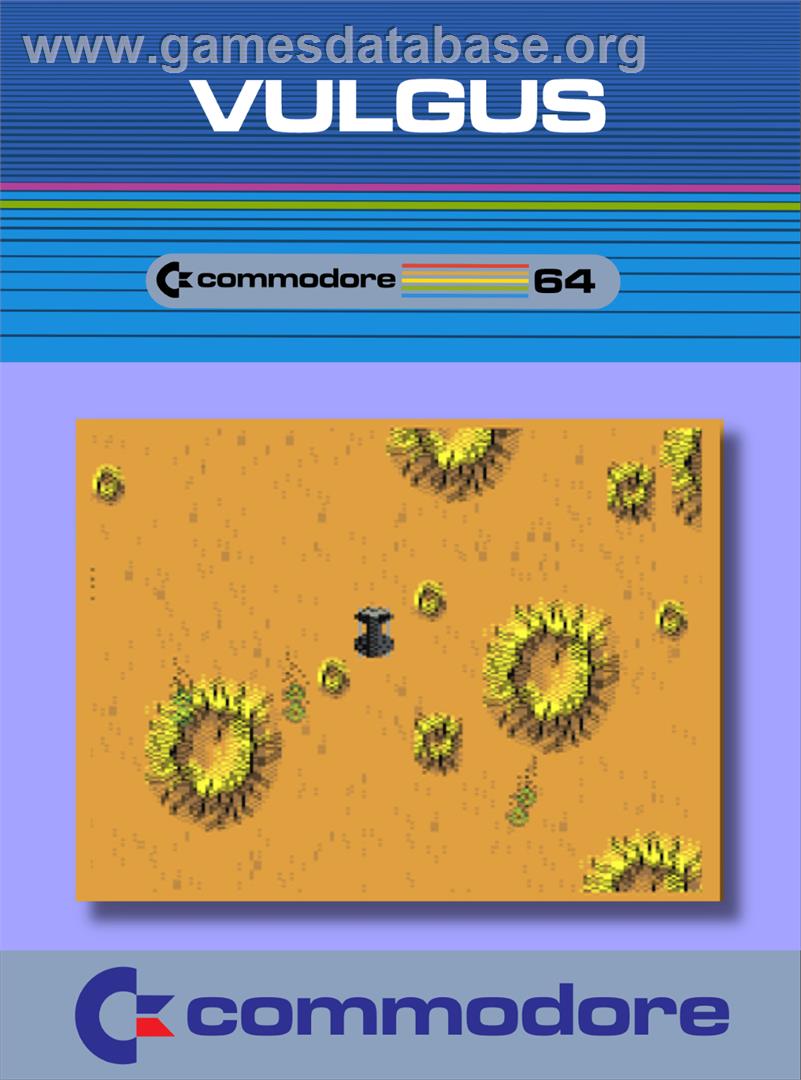 Vulgus - Commodore 64 - Artwork - Box
