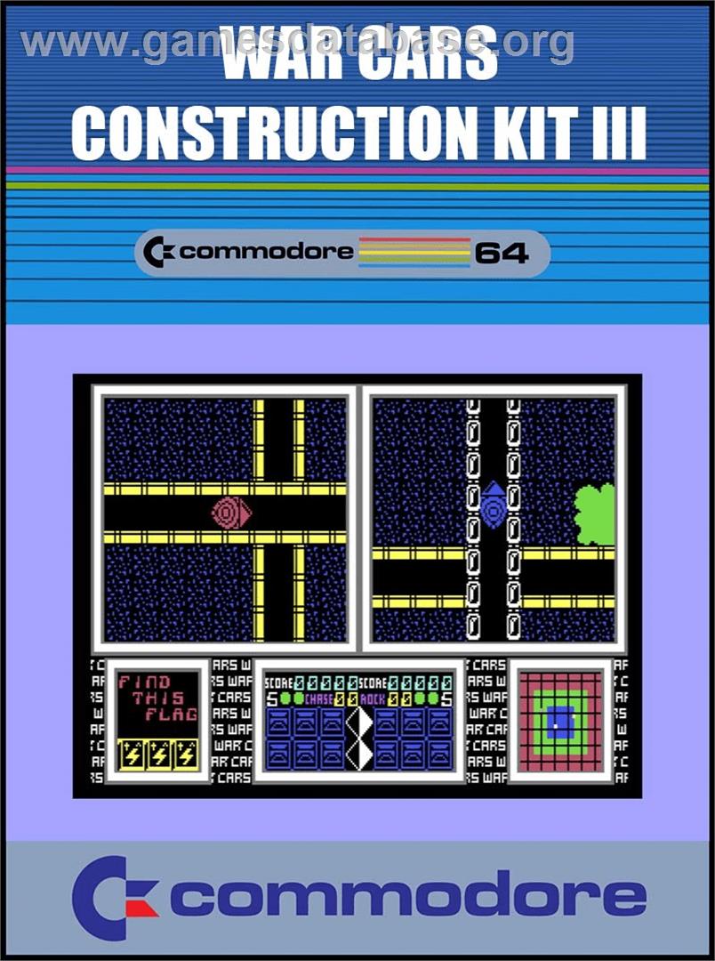 War Cars Construction Set - Commodore 64 - Artwork - Box
