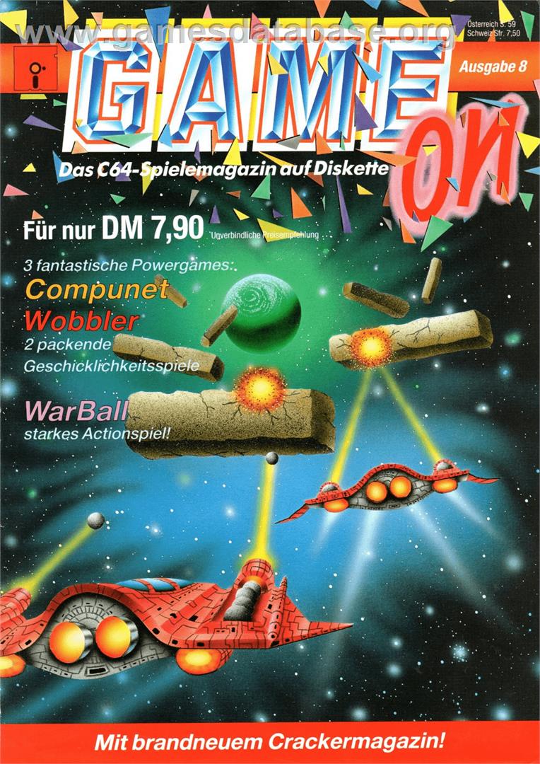 Warball - Commodore 64 - Artwork - Box