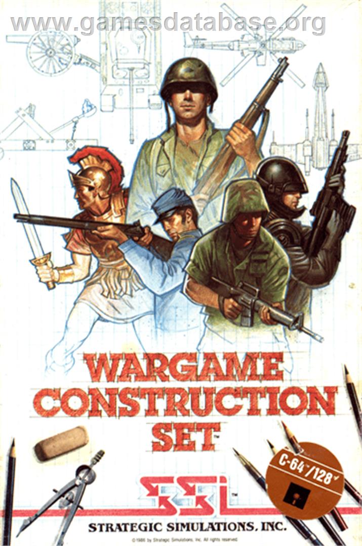 Wargame Construction Set - Commodore 64 - Artwork - Box