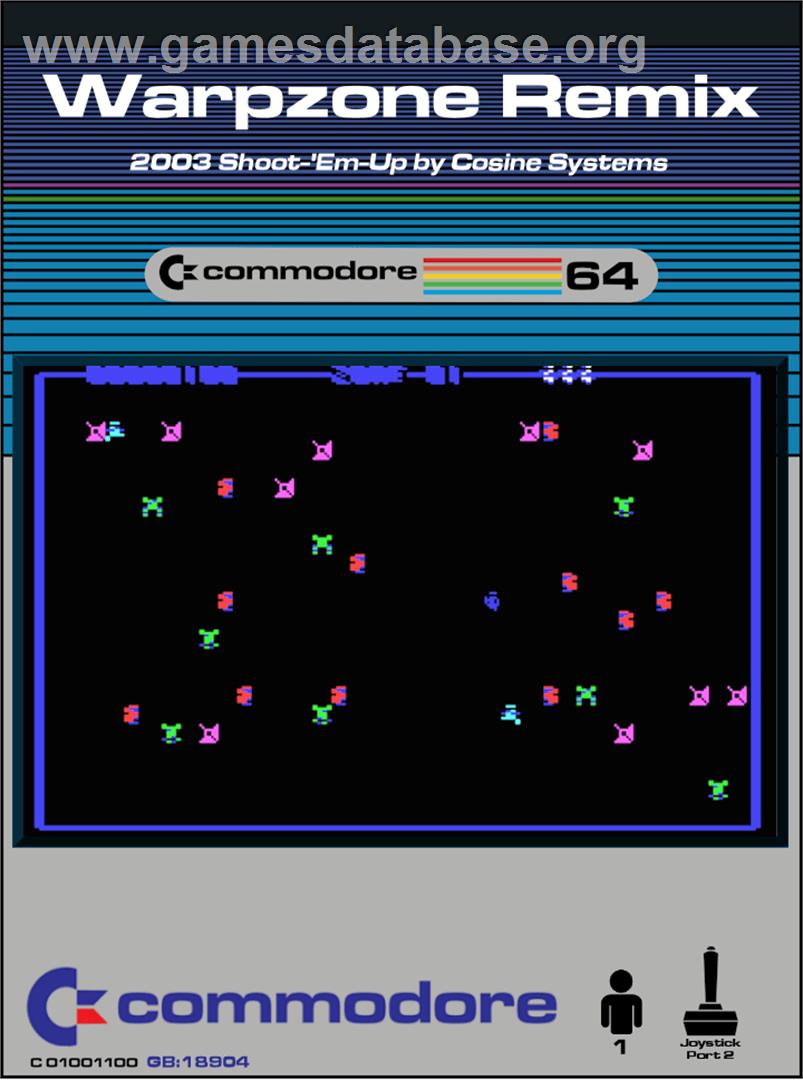 Warpzone Remix - Commodore 64 - Artwork - Box