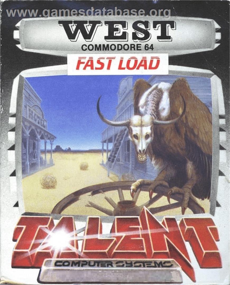 West - Commodore 64 - Artwork - Box