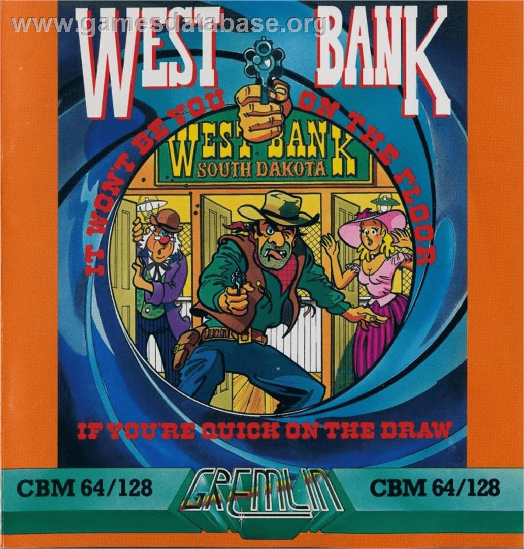 West Bank - Commodore 64 - Artwork - Box