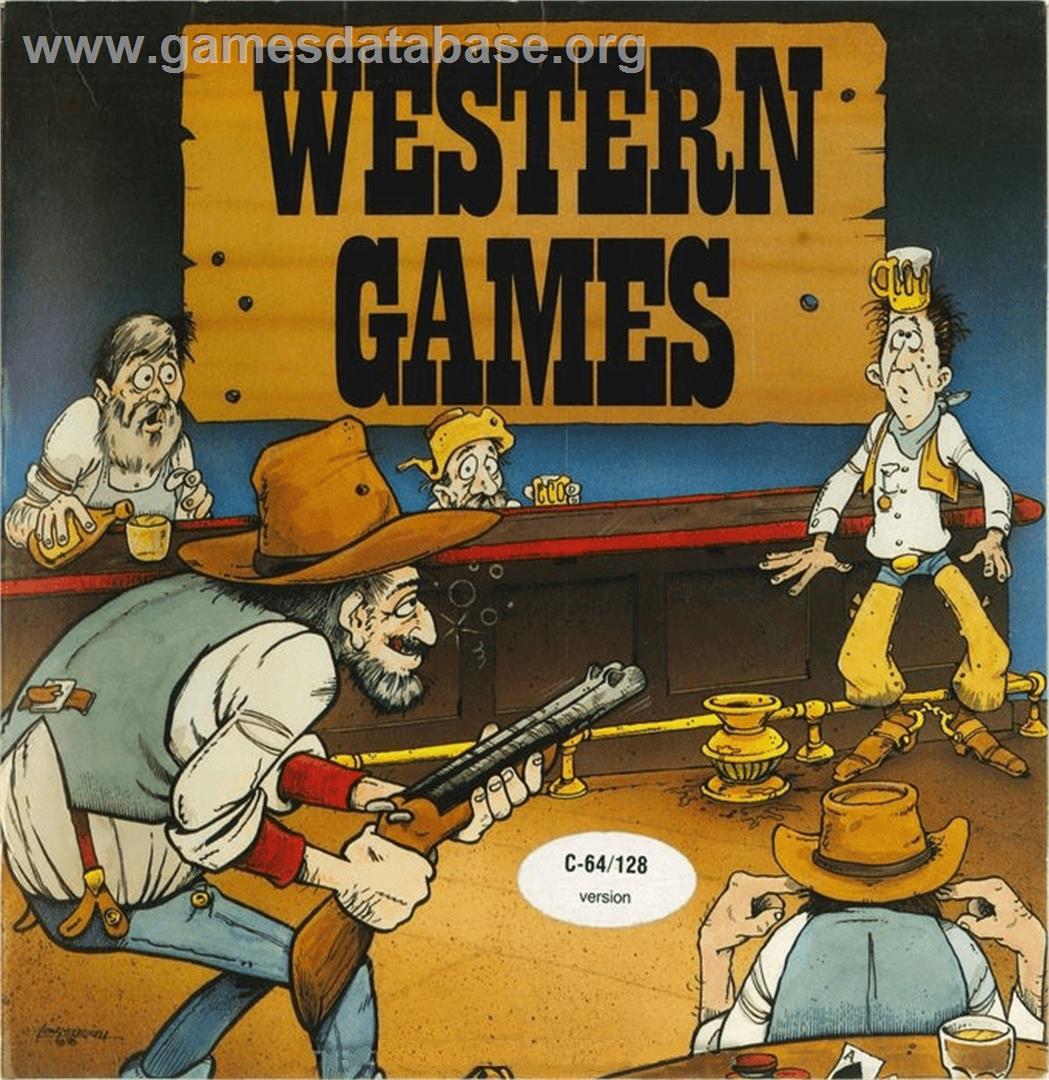 Western Games - Commodore 64 - Artwork - Box