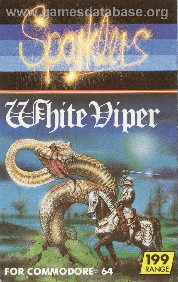 White Viper - Commodore 64 - Artwork - Box