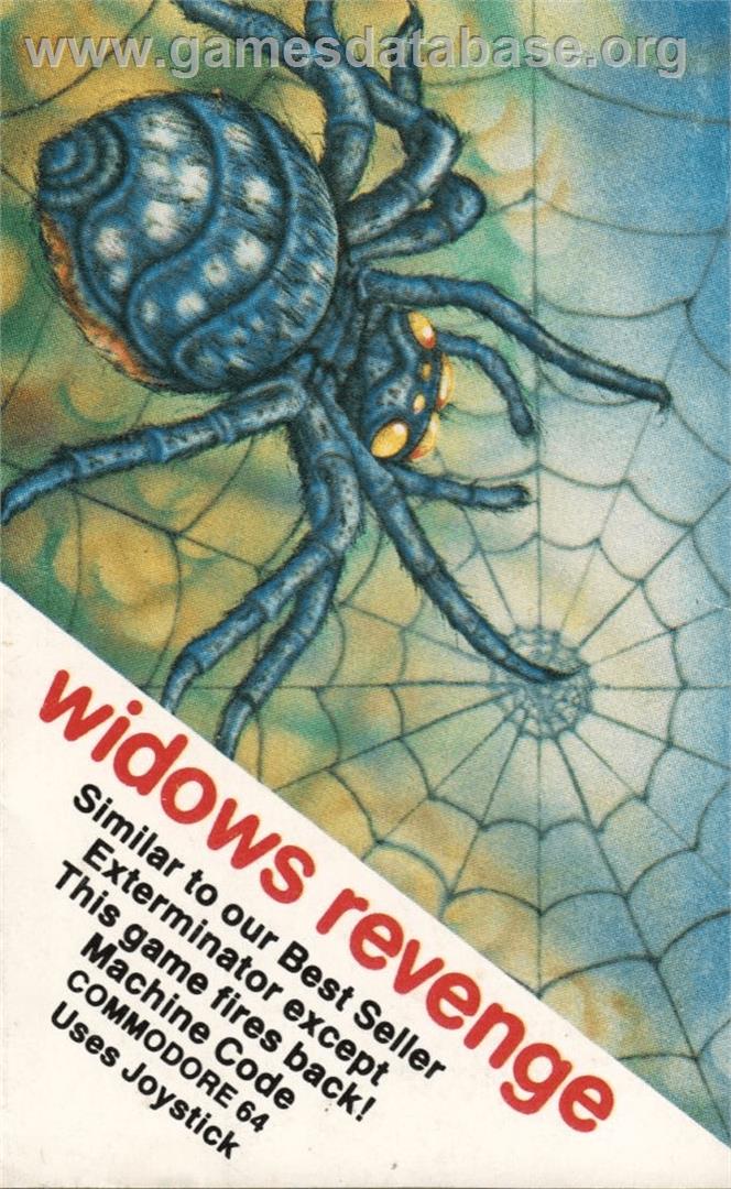 Widow's Revenge - Commodore 64 - Artwork - Box