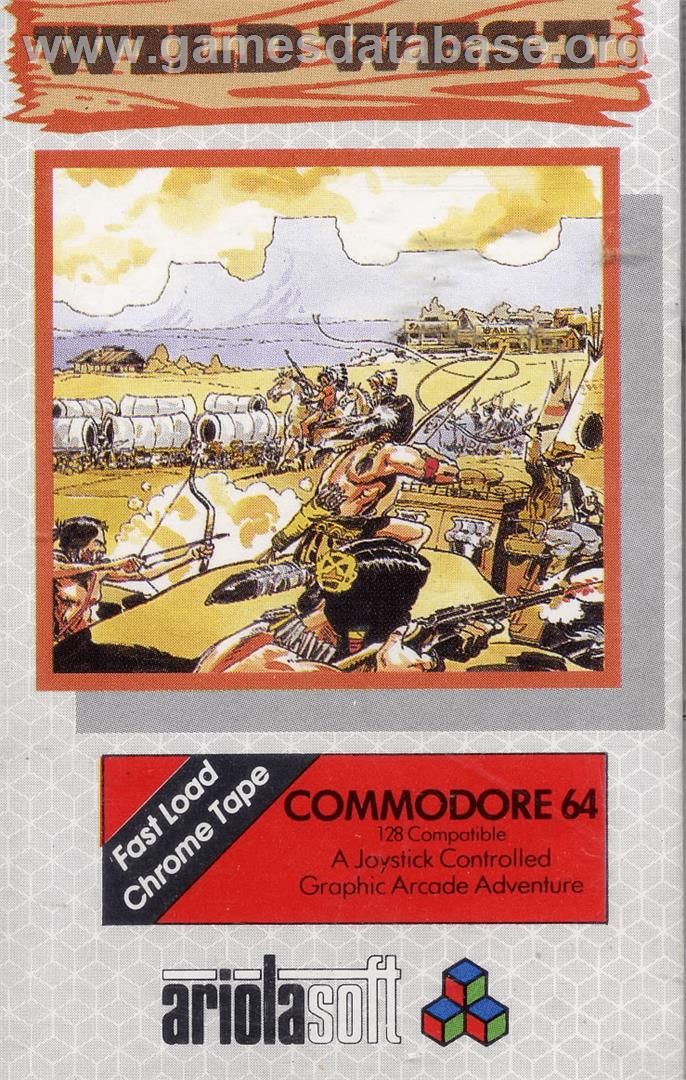 Wild West - Commodore 64 - Artwork - Box