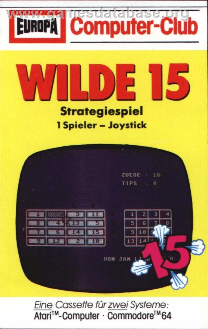 Wilde 15 - Commodore 64 - Artwork - Box