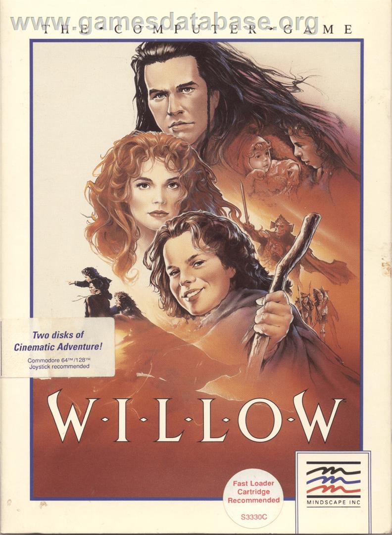 Willow - Commodore 64 - Artwork - Box