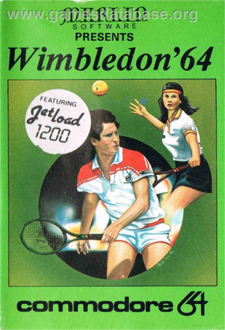 Wimbledon '64 - Commodore 64 - Artwork - Box