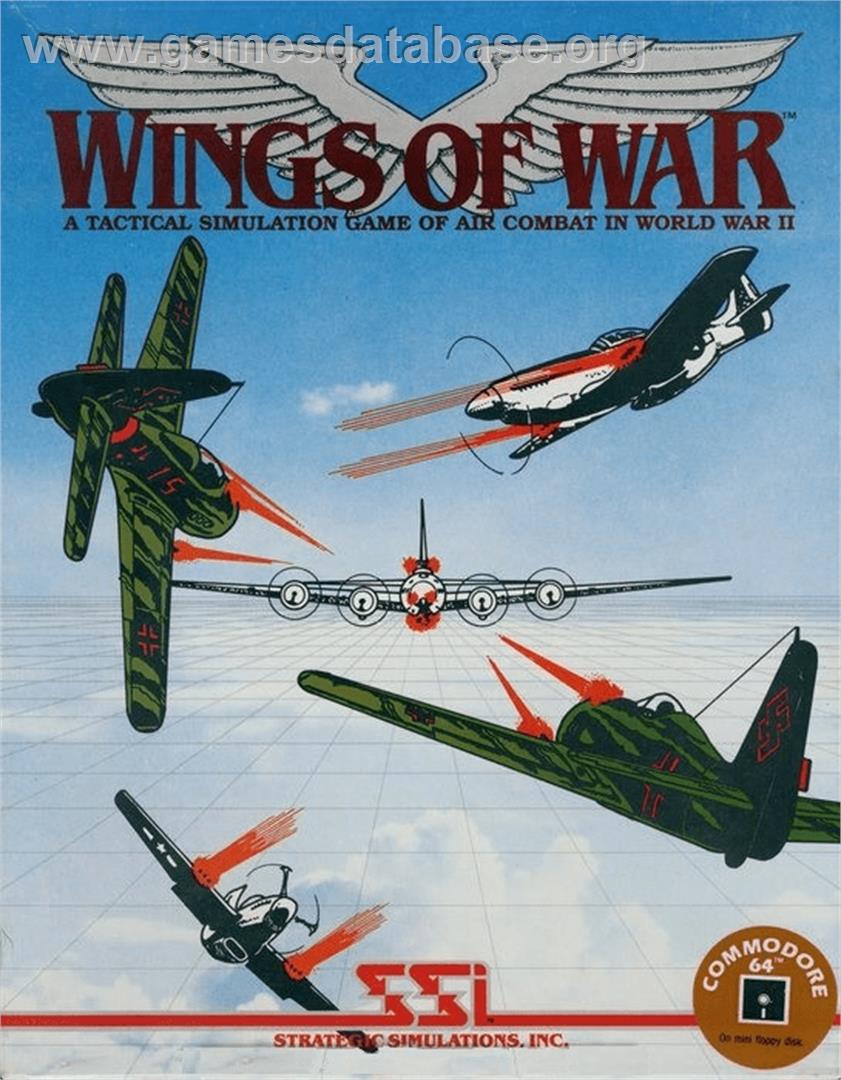 Wings Of War - Commodore 64 - Artwork - Box