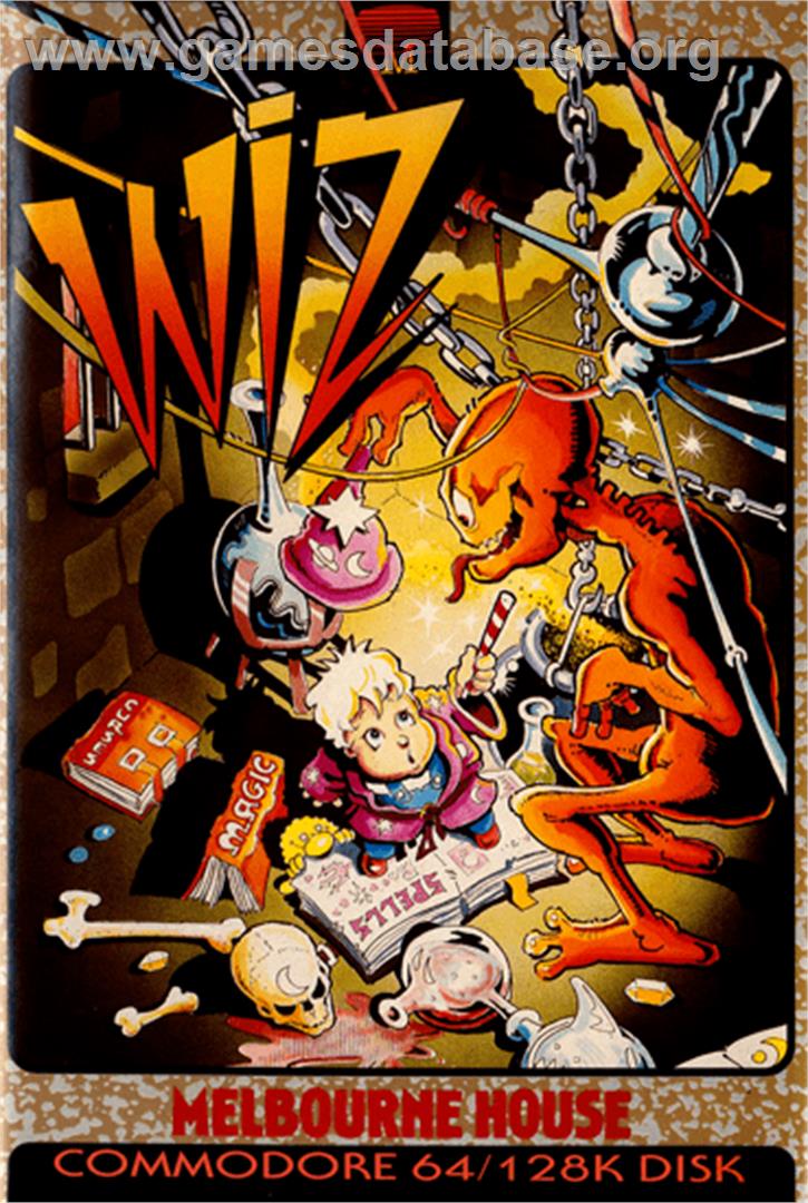 Wiz - Commodore 64 - Artwork - Box