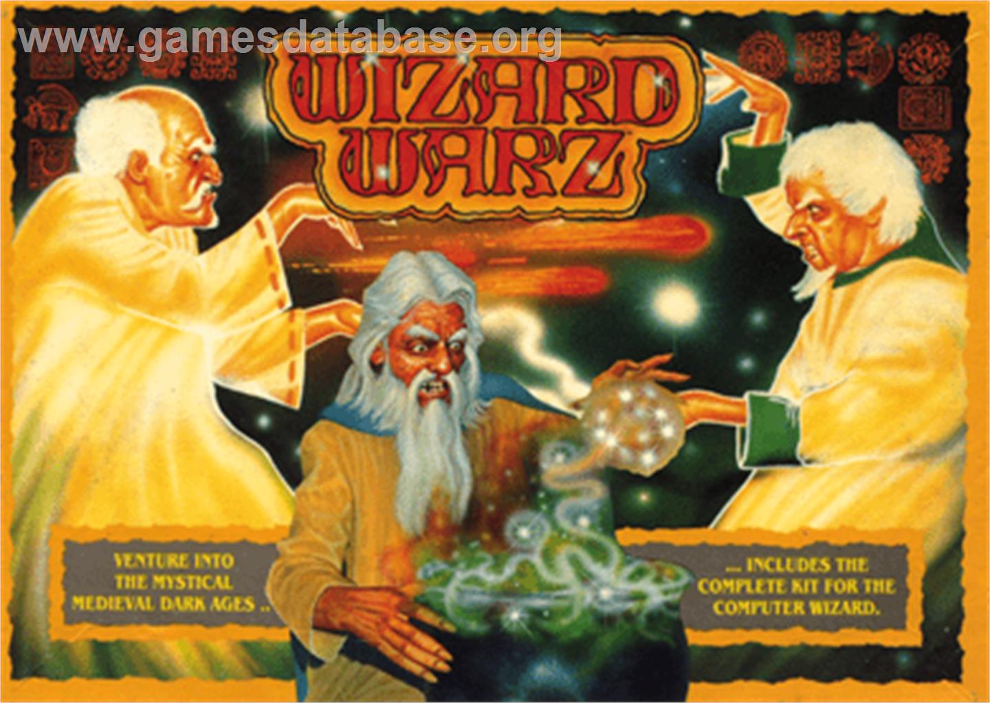 Wizard Warz - Commodore 64 - Artwork - Box