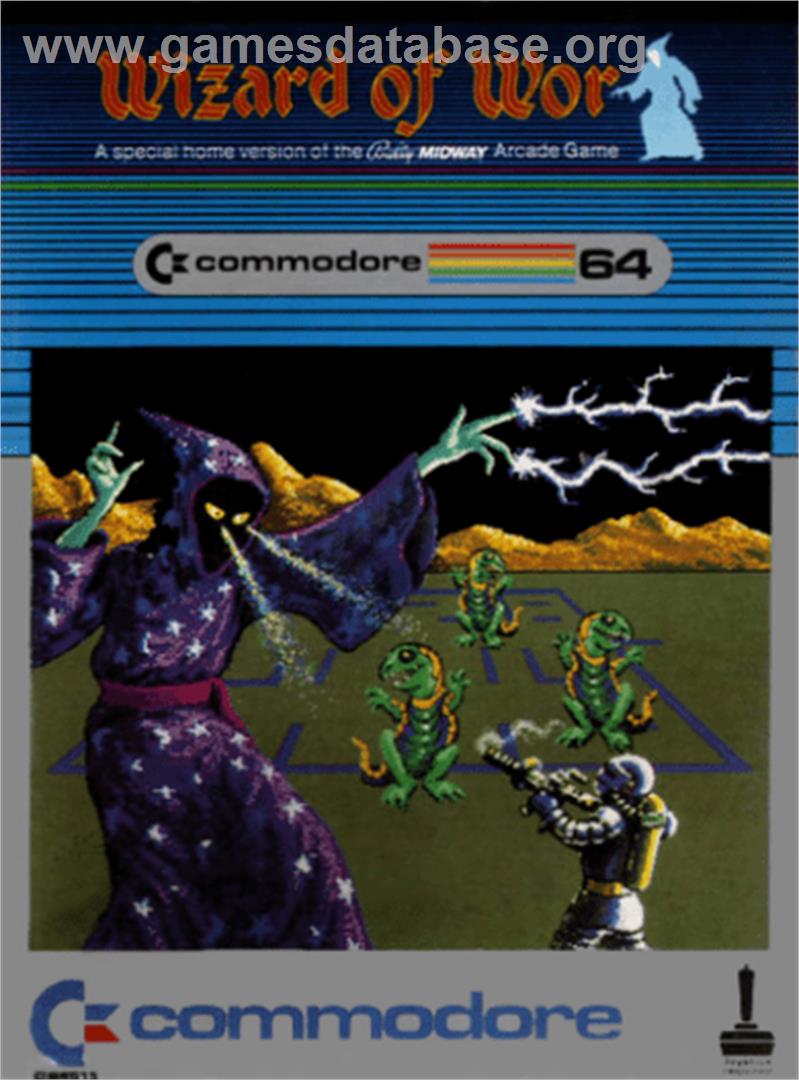 Wizard of Wor - Commodore 64 - Artwork - Box