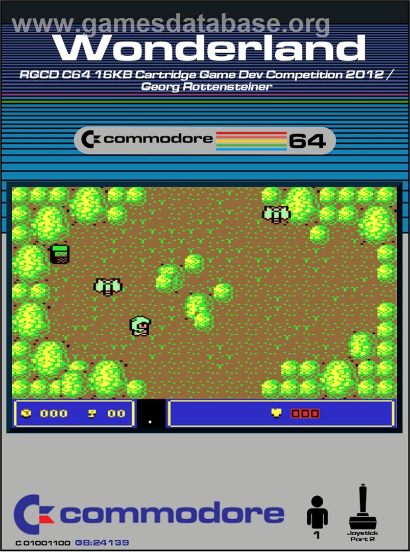 Wonderland (Caesar Software) - Commodore 64 - Artwork - Box
