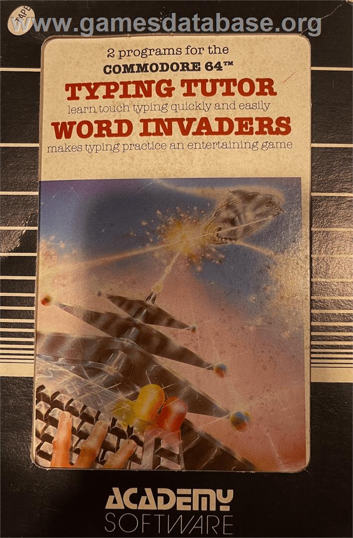Word Invaders - Commodore 64 - Artwork - Box