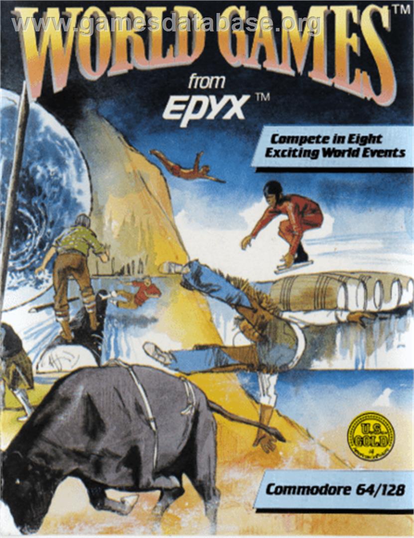 World Games - Commodore 64 - Artwork - Box