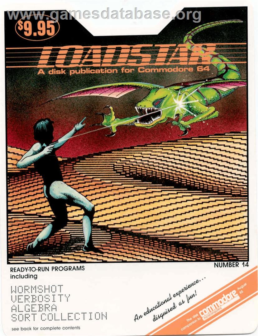 Wormshot - Commodore 64 - Artwork - Box