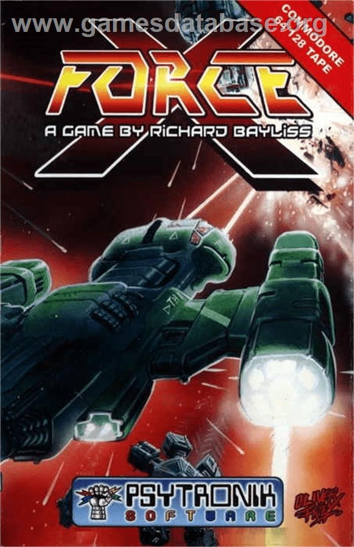 X-Force - Commodore 64 - Artwork - Box
