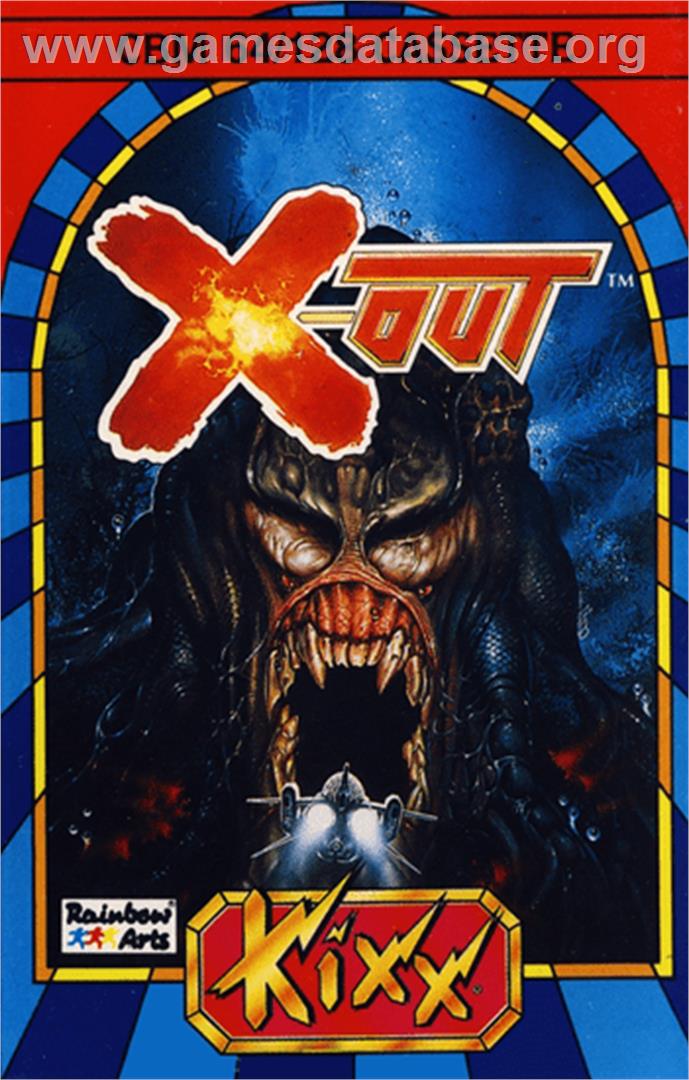 X-Out - Commodore 64 - Artwork - Box