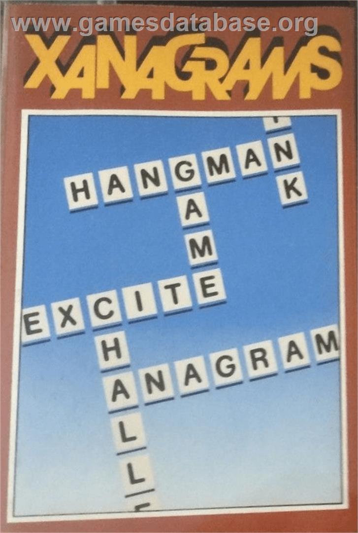 Xanagrams - Commodore 64 - Artwork - Box