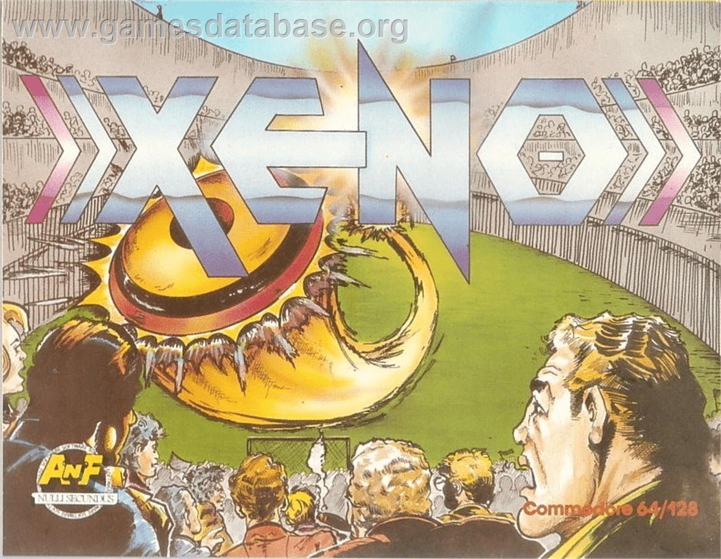 Xeno - Commodore 64 - Artwork - Box
