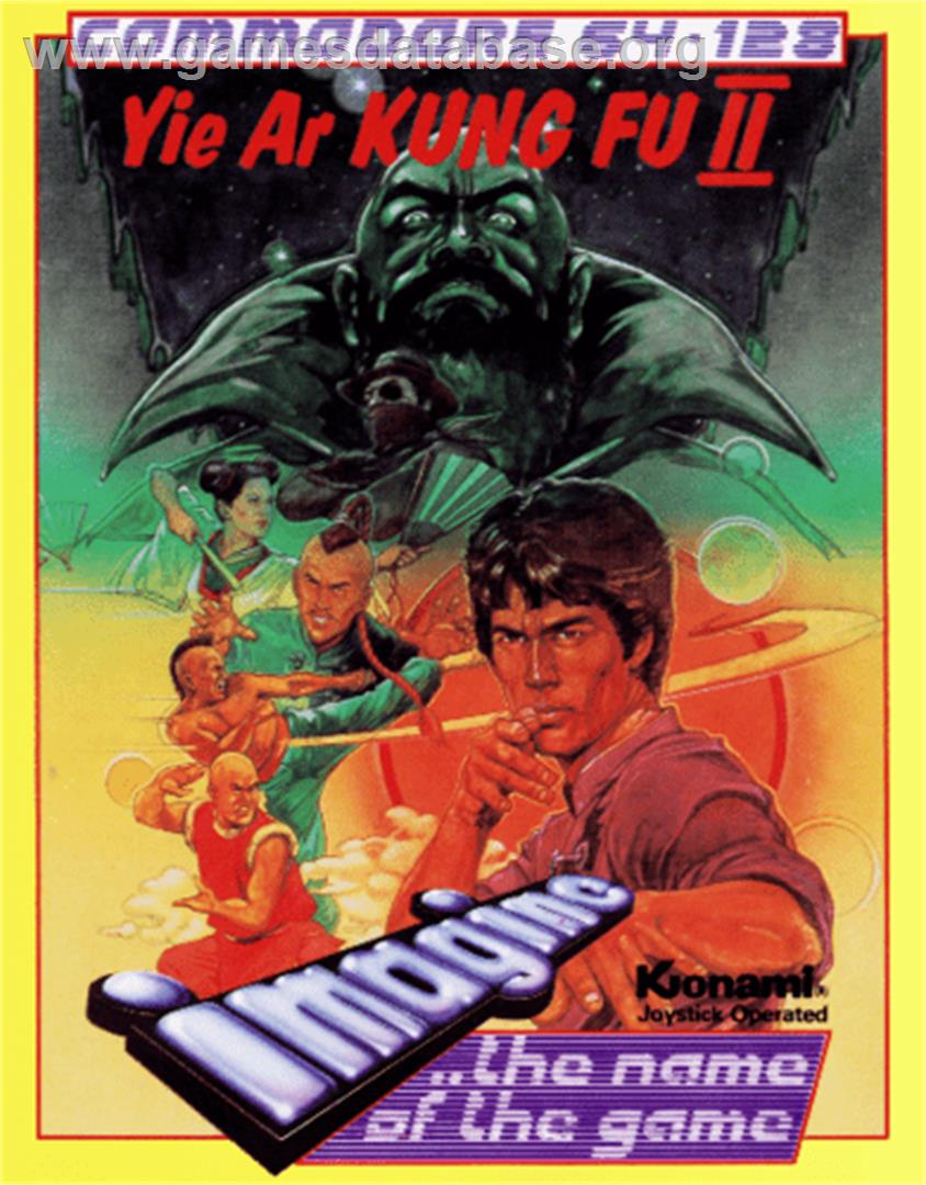 Yie Ar Kung-Fu 2: The Emperor Yie-Gah - Commodore 64 - Artwork - Box