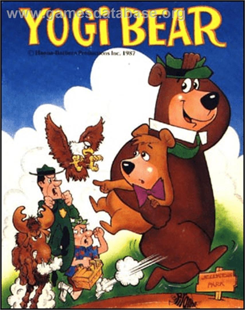 Yogi Bear - Commodore 64 - Artwork - Box