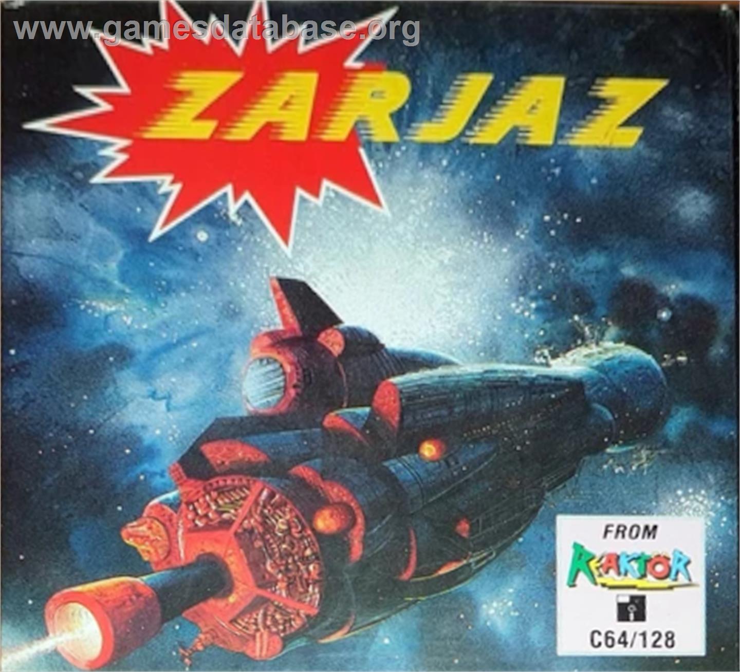 Zarjaz - Commodore 64 - Artwork - Box