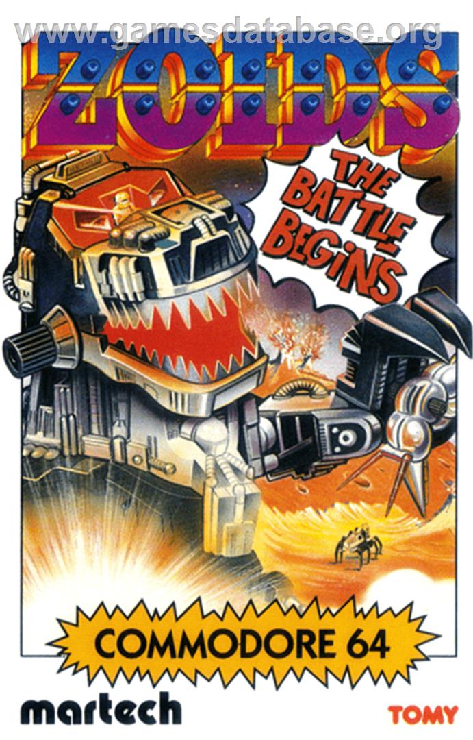 Zoids - Commodore 64 - Artwork - Box