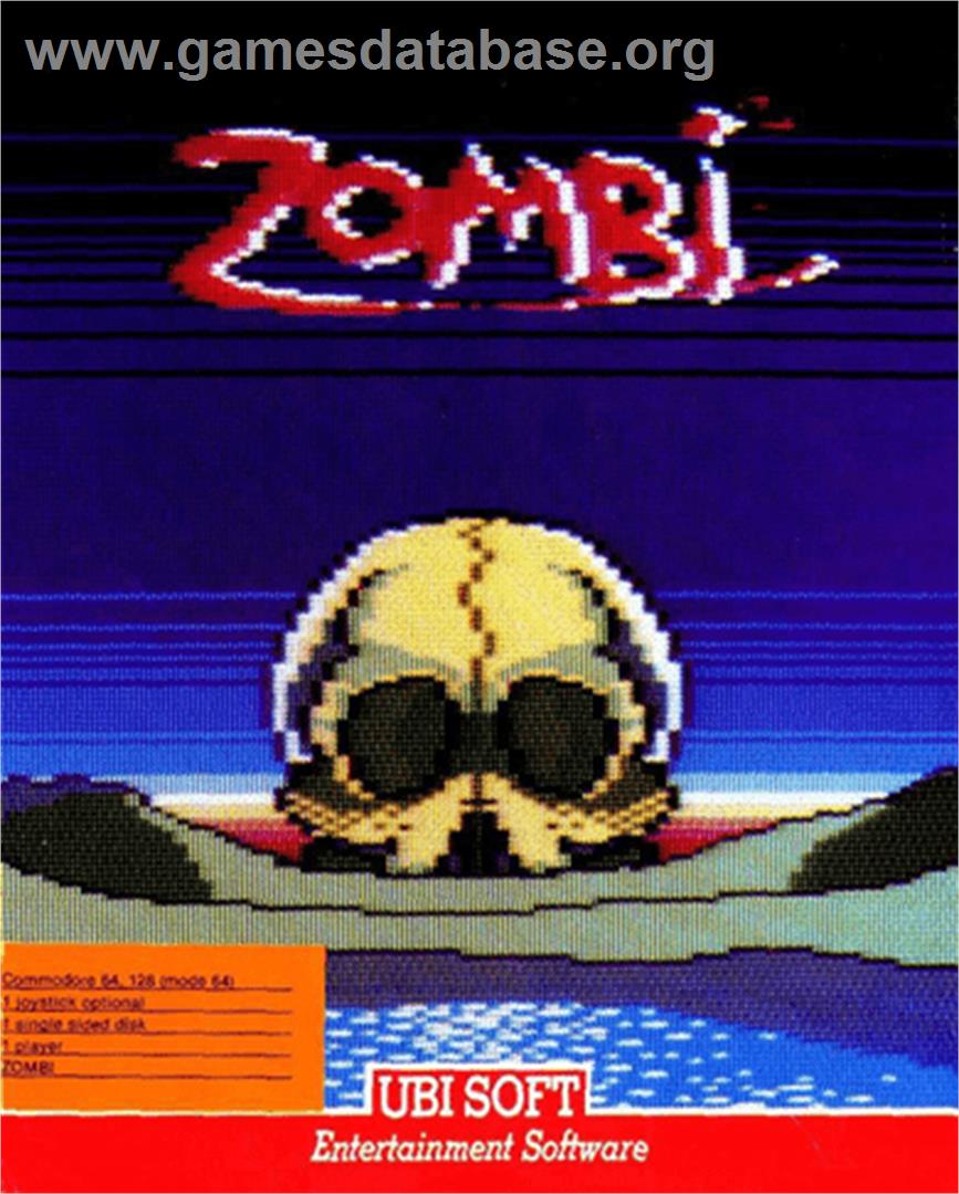 Zombi - Commodore 64 - Artwork - Box