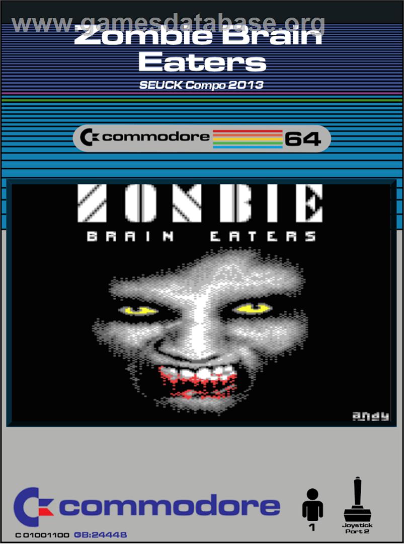 Zombie Brain Eaters - Commodore 64 - Artwork - Box