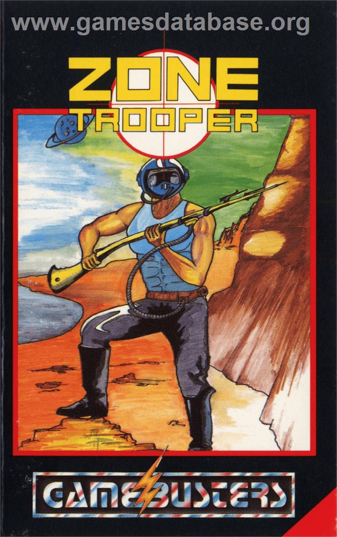 Zone Trooper - Commodore 64 - Artwork - Box