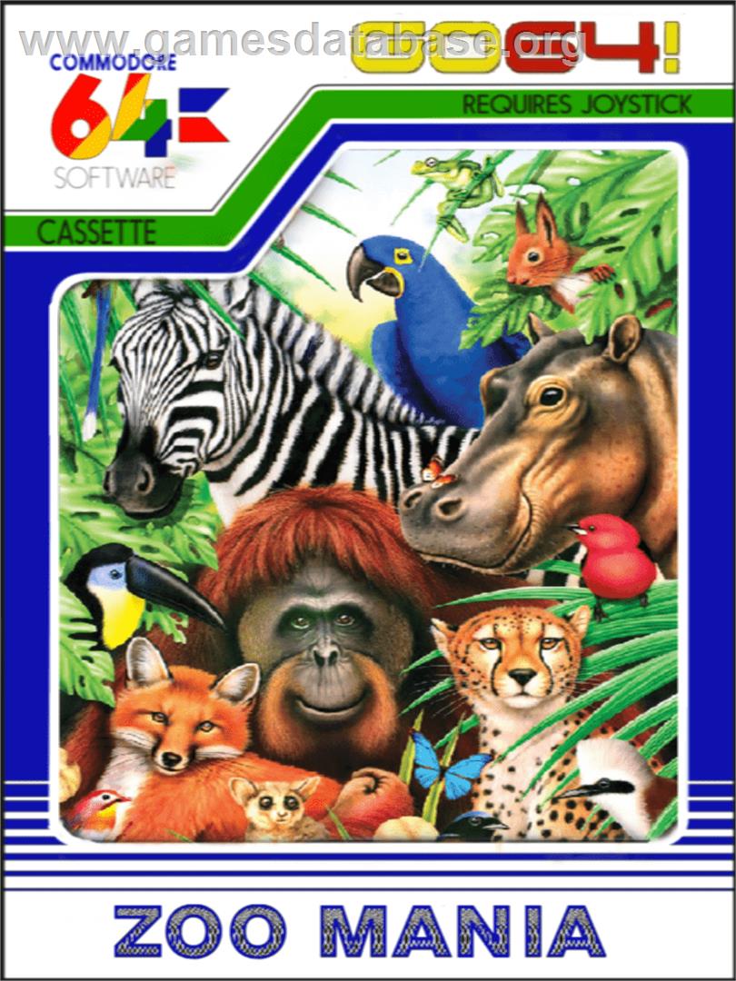 Zoo Mania - Commodore 64 - Artwork - Box