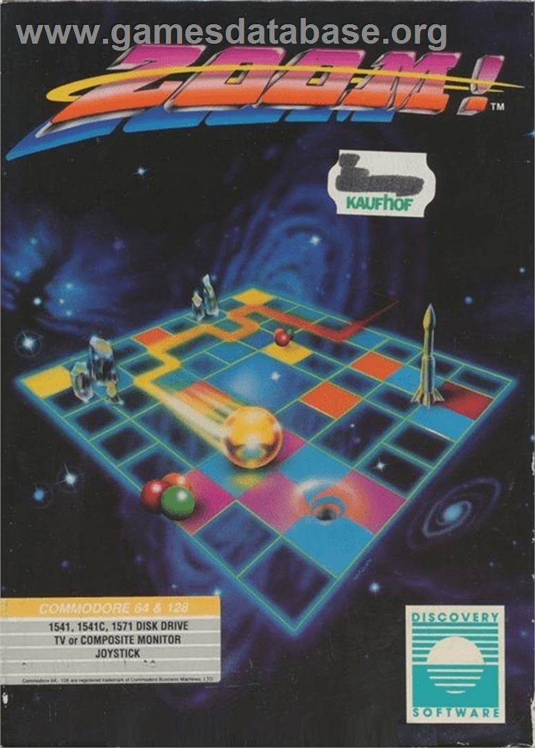 Zoom! - Commodore 64 - Artwork - Box