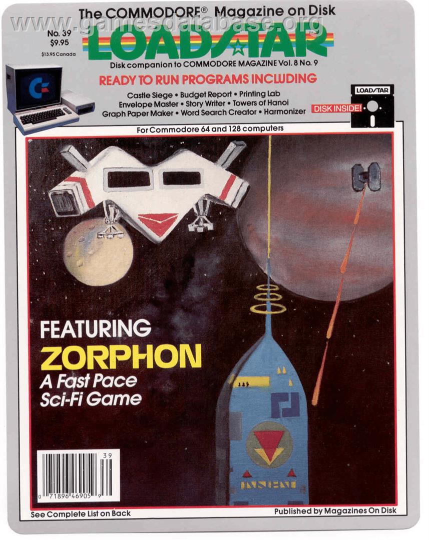 Zorphon - Commodore 64 - Artwork - Box