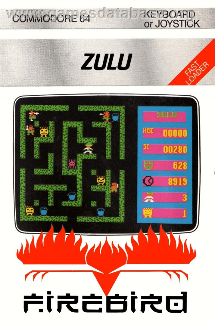 Zulu - Commodore 64 - Artwork - Box