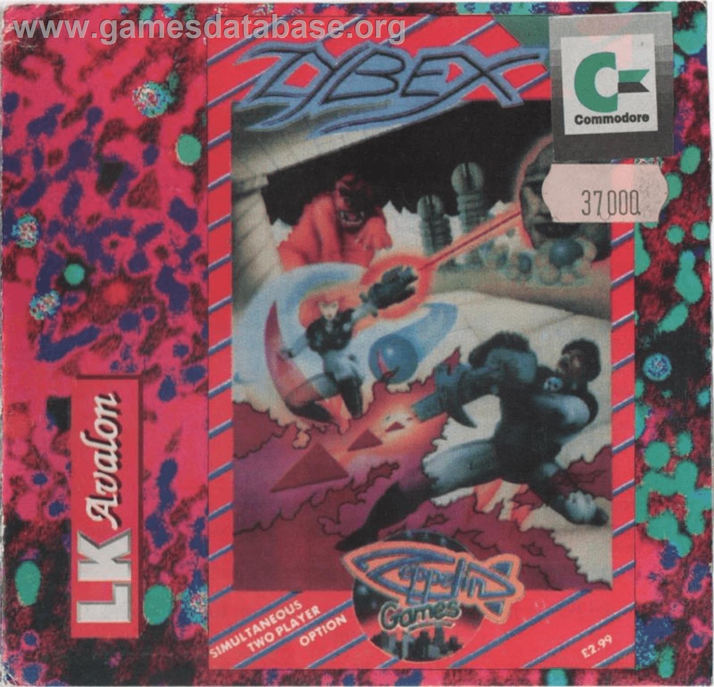 Zybex - Commodore 64 - Artwork - Box