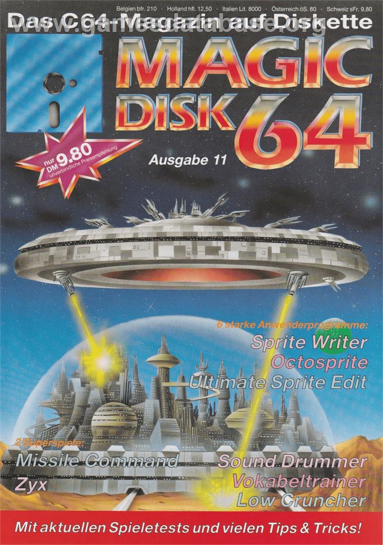 Zyx - Commodore 64 - Artwork - Box
