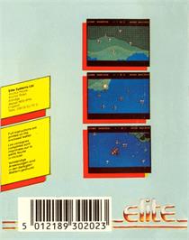 Box back cover for 1942 on the Commodore 64.