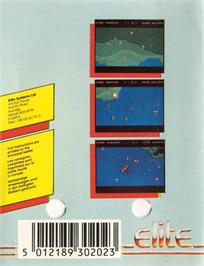 Box back cover for 1942 on the Commodore 64.