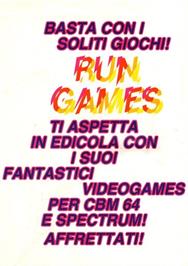 Box back cover for Ad Infinitum (Martech) on the Commodore 64.
