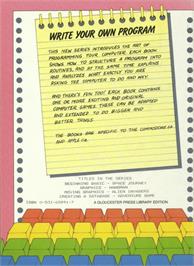 Box back cover for Alien Invaders on the Commodore 64.