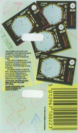 Box back cover for Angle Ball on the Commodore 64.