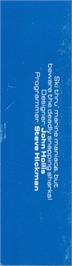 Box back cover for Aquaplane on the Commodore 64.