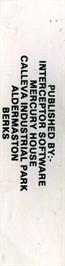 Box back cover for Bigtop Barney on the Commodore 64.
